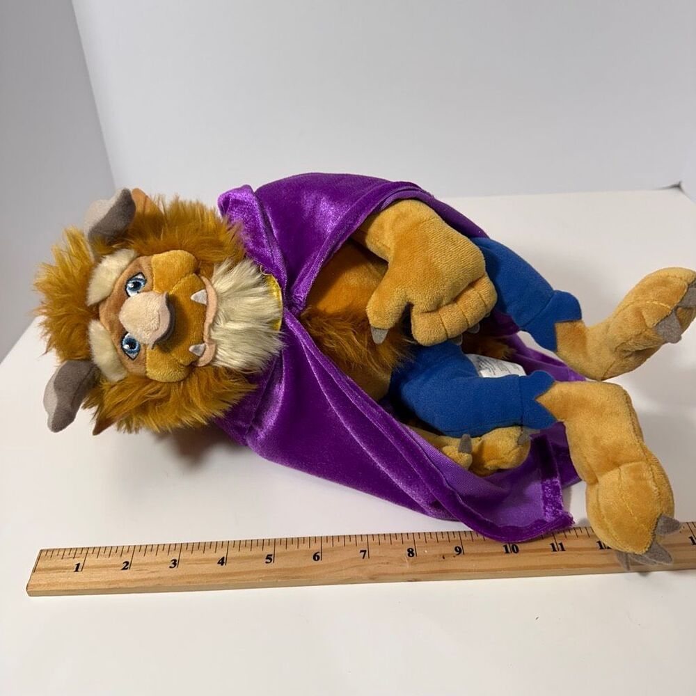 Vintage Disney Beauty and The Beast Beast Plush Toy - Picture 5 of 11
